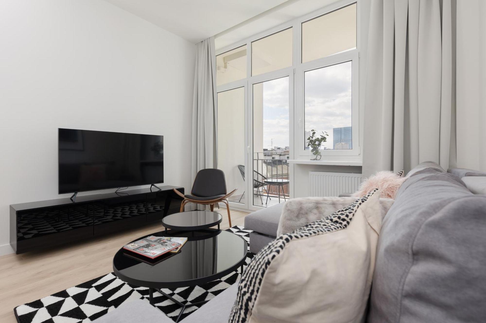 City Panorama Spacious Apartment By Renters Prestige Varsavia Esterno foto