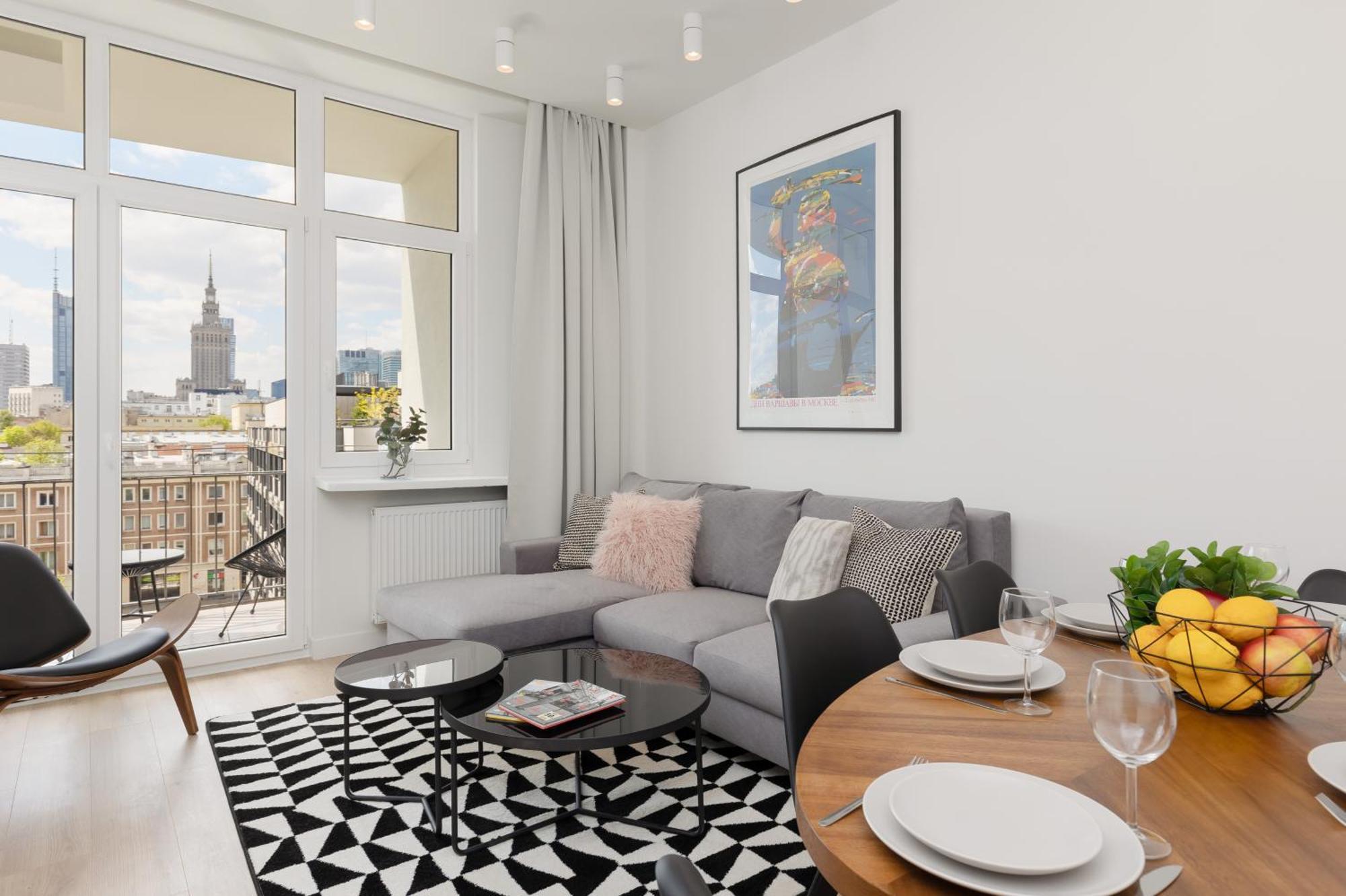 City Panorama Spacious Apartment By Renters Prestige Varsavia Esterno foto